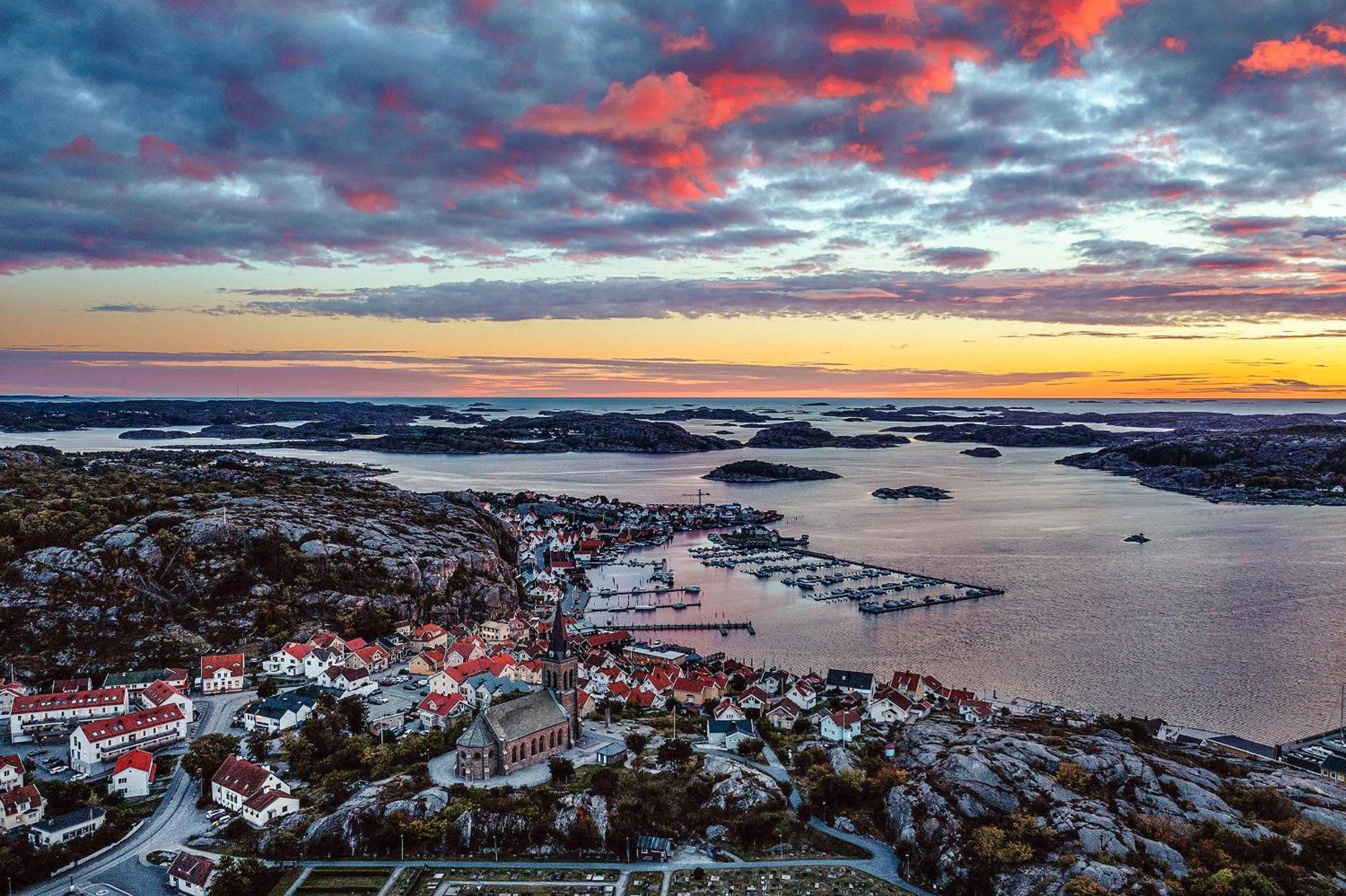 Seafront With Terrific View By Ajf Dream Living Villa Fjällbacka Buitenkant foto