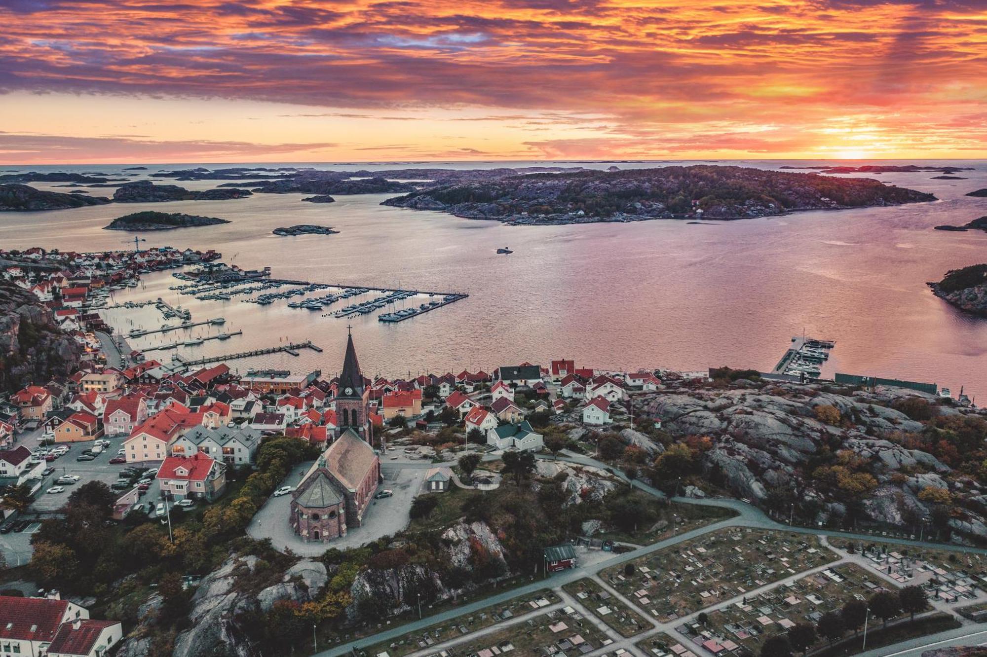Seafront With Terrific View By Ajf Dream Living Villa Fjällbacka Buitenkant foto